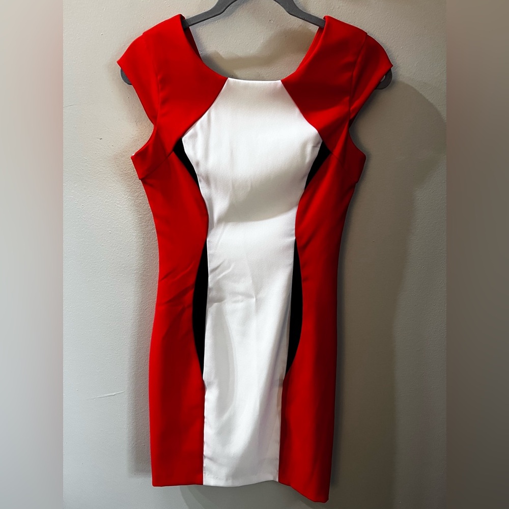 XOXO Red and White Mini Dress